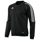 P�nsk� mikina Adidas T12 �ern� - klikn�te pro v�t�� n�hled